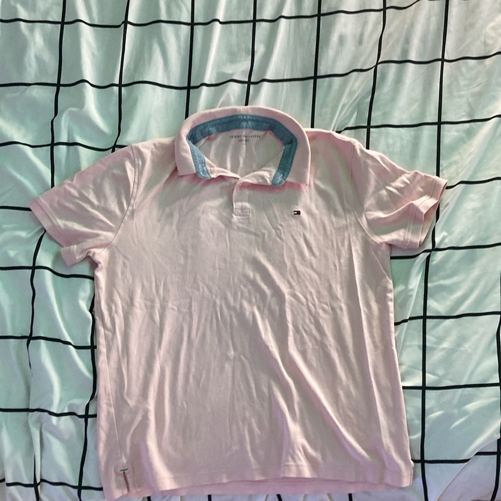 Tommy Hilfiger Pink Polo